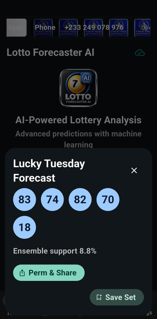 Lotto Forecaster AI screenshot 9