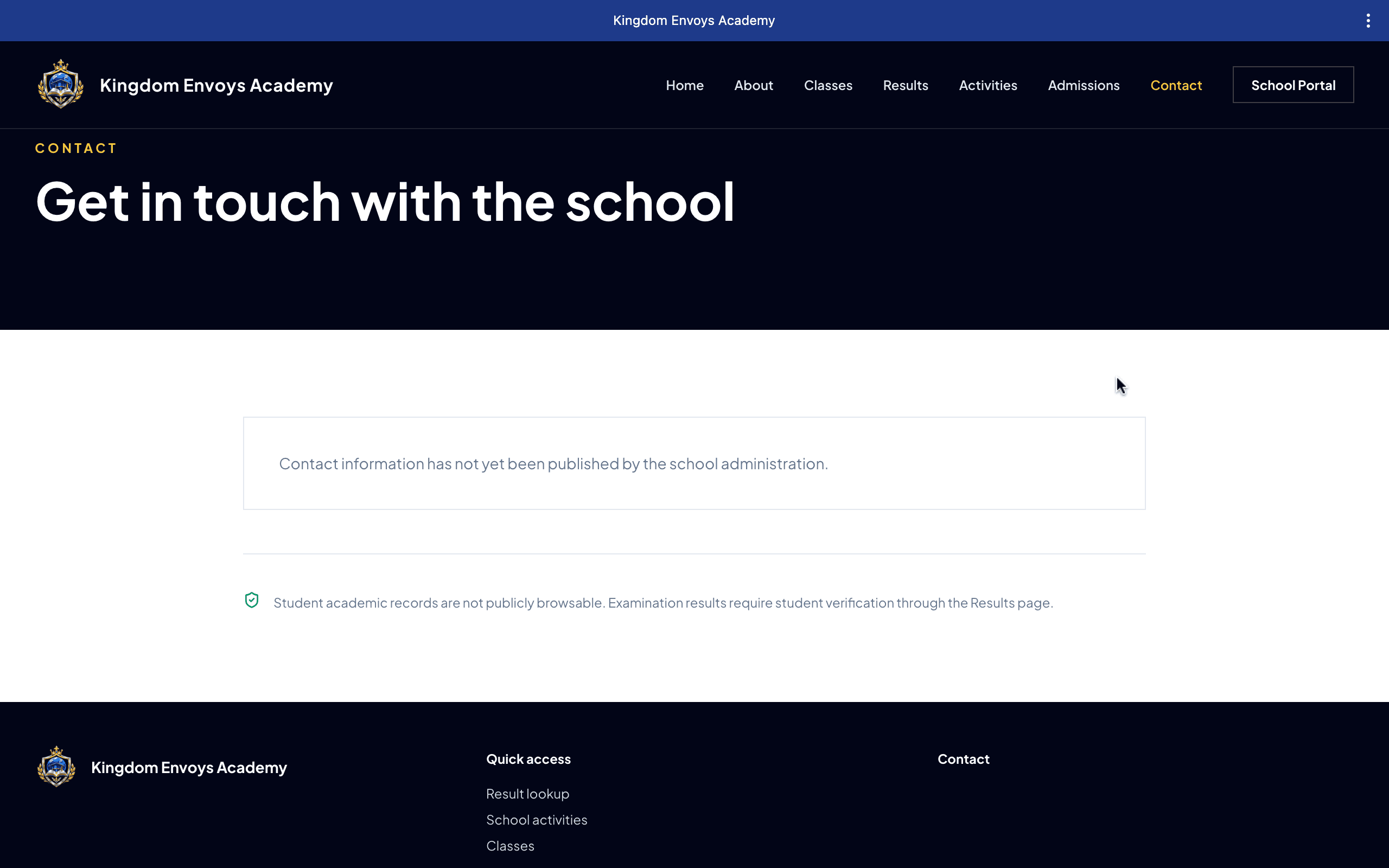 Kingdom Envoys Academy screenshot 8