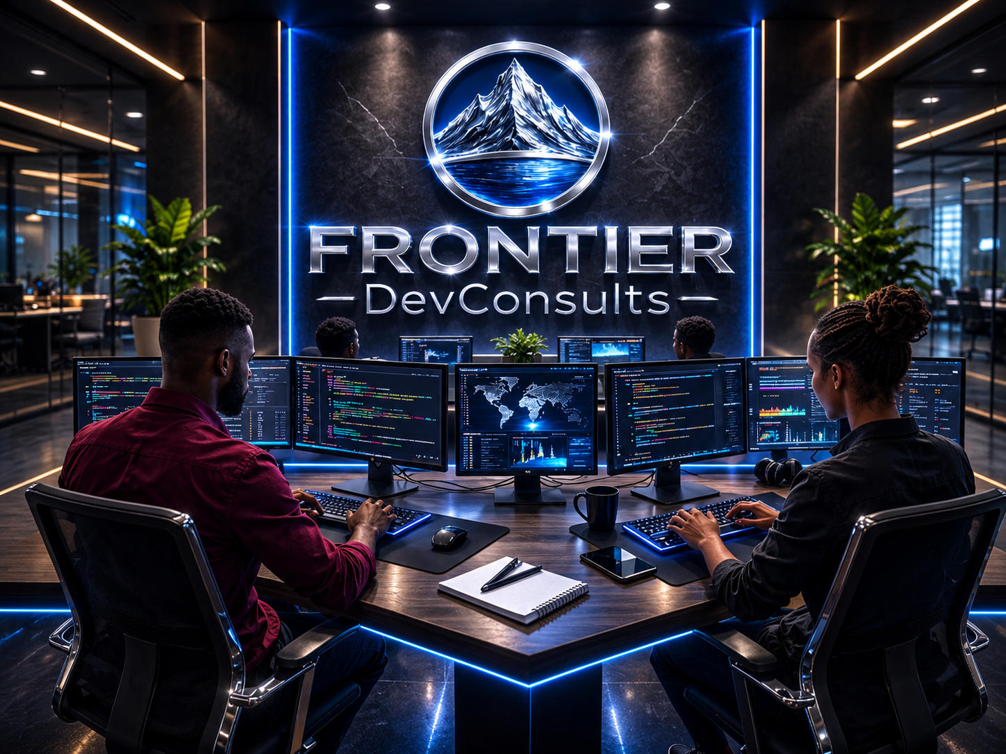 Frontier DevConsults office interior